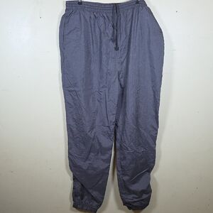 Vintage JC Penny USA Olympic Team Nylon Gray Windbreaker Track Pants Men's 2XLXT